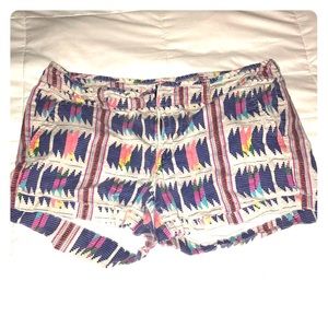 American Eagle Midi Stretch Shorts